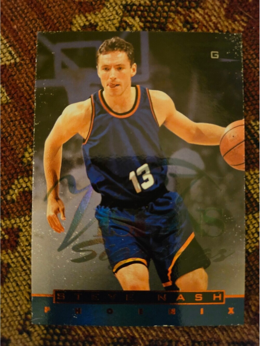 1997 Score Board Visions Signings Steve Nash #10 NBA HOF